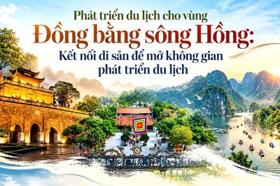 Phát triển du lịch cho vùng Đồng bằng sông Hồng: Kết nối di sản để mở không gian phát triển du lịch