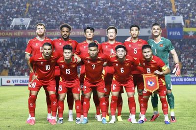 Đội tuyển Việt Nam vẫn nằm trong top 100 thế giới dù bị trừ điểm