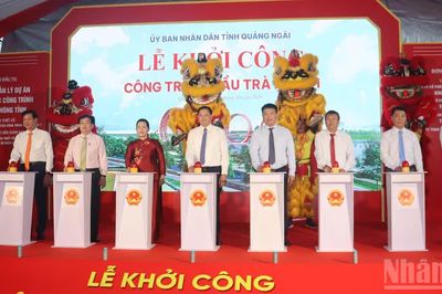 Cầu Trà Khúc 1 - biểu tượng mới của Quảng Ngãi
