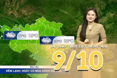[Video] Dự báo thời tiết đêm nay và ngày mai 9/10/2026: Trung Bộ tiếp tục mưa lớn, cảnh báo nguy cơ lũ quét và sạt lở đất