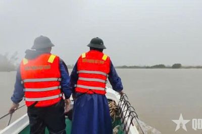Đà Nẵng: Đồn Biên phòng Tam Thanh phối hợp tìm kiếm người mất tích