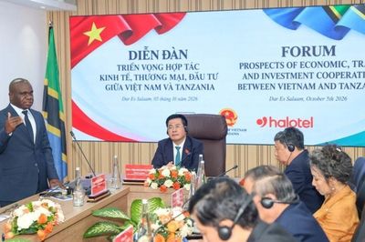Phó Chủ tịch Quốc hội Nguyễn Hồng Diên thăm Halotel và chủ trì Tọa đàm hợp tác kinh tế, thương mại, đầu tư Việt Nam - Tanzania