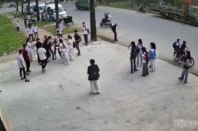Thanh Hóa: Công an xác minh nhóm học sinh Trường Cao đẳng Ngoại ngữ và Du lịch Việt Nam hỗn chiến