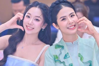 Các cô gái Hoa hậu Việt Nam trình diễn áo dài tôn vinh các miền di sản