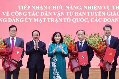 Trung ương đồng ý chủ trương đổi tên Đảng ủy MTTQ, các đoàn thể Trung ương