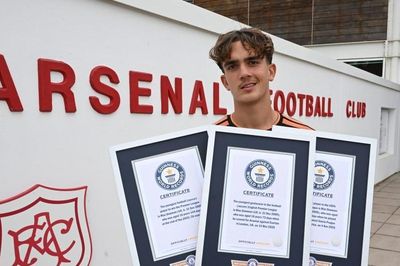Cầu thủ Arsenal được vinh danh 3 kỷ lục Guinness