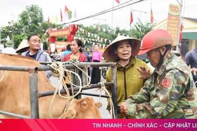 Trao sinh kế cho các hộ khó khăn ở Mai Phụ