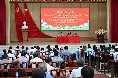 Cử tri phường Đồng Phú kiến nghị tháo gỡ vướng mắc đất đai, giao thông