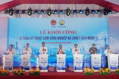 Thanh Hóa khởi công cụm công nghiệp Hà Long I mức đầu tư 500 tỷ đồng