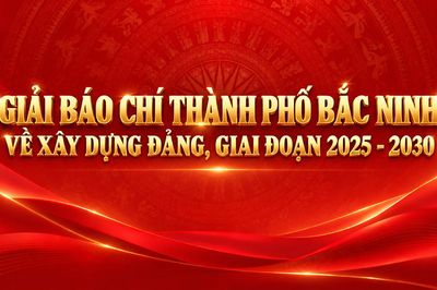 Giải Báo chí thành phố Bắc Ninh về xây dựng Đảng, giai đoạn 2025 - 2030