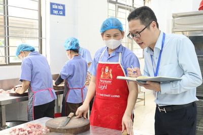 Bắc Ninh: Giám sát an toàn thực phẩm tại các trường học trong tháng 10