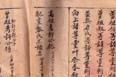 Gia phả - nối dòng cội nguồn
