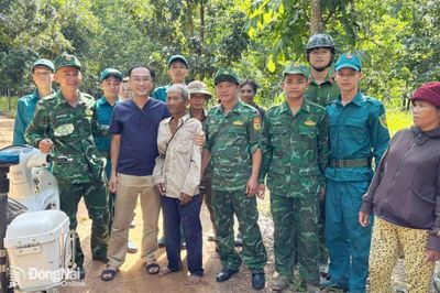 Bộ đội Biên phòng hỗ trợ tìm kiếm và đưa người bị câm điếc trở về nhà