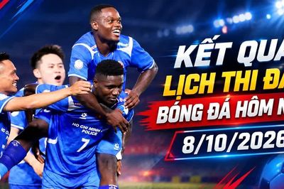 Kết quả, lịch thi đấu bóng đá hôm nay 8/10: V.League trở lại