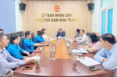 Công đoàn phường Nam Nha Trang tổ chức họp liên tịch với UBND phường