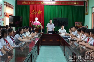 Đánh giá kết thúc dự án ECR Mekong tại Trường THCS Hữu Lũng