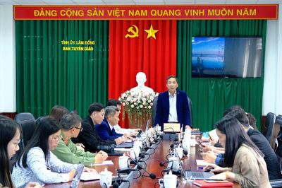 Lâm Đồng tăng cường định hướng, nâng cao hiệu quả thông tin báo chí