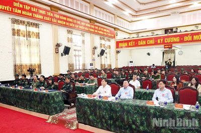 Các địa phương khai mạc diễn tập chiến đấu phòng thủ năm 2026