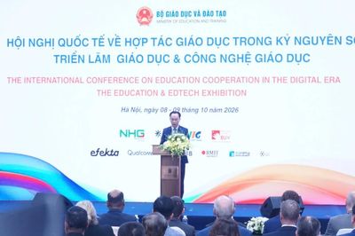 Khai mạc Hội nghị quốc tế về hợp tác giáo dục trong kỷ nguyên AI