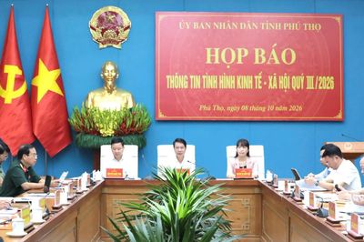 Phú Thọ: GRDP đứng thứ 2 trong 9 tỉnh vùng Trung du và miền núi phía Bắc