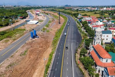 15 km đường song hành Vành đai 4 qua Hà Nội sẵn sàng cho mốc thông xe 10/10
