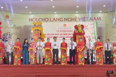 Khai mạc Hội chợ Làng nghề Việt Nam lần thứ 22 năm 2026