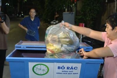 Cửa Nam đổi mới thu gom rác, người dân quen phân loại tại nguồn