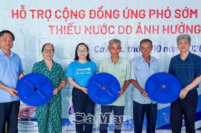 Cà Mau chủ động nguồn nước trước mùa khô 2026-2027
