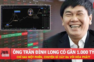 'Vua thép' Trần Đình Long lấy lại gần 1.000 tỷ chỉ sau một phiên, chuyện gì xảy ra với Hòa Phát?
