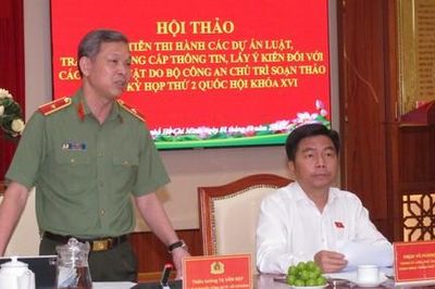 Công an TPHCM: Tổ chức Hội thảo góp ý các dự án luật do Bộ Công an chủ trì soạn thảo