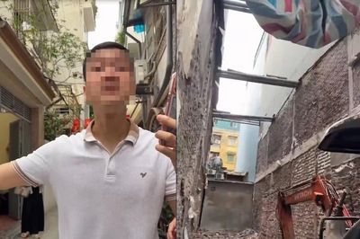 Tranh cãi chuyện phá dỡ nhà không trả tiền ở Hà Nội: Chủ nhà trình báo gì?