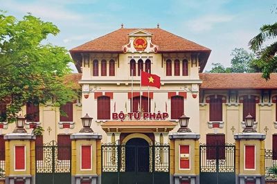 Cơ cấu tổ chức mới của Bộ Tư pháp từ 1/11