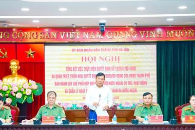 Hà Nội yêu cầu xây dựng phần mềm dùng chung quản lý xuất, nhập cảnh