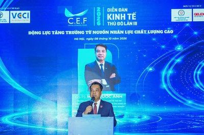 Phó Chủ tịch kiêm Tổng Thư ký HANOISME Mạc Quốc Anh: Nguồn nhân lực chất lượng cao phải trở thành lực đẩy tăng trưởng