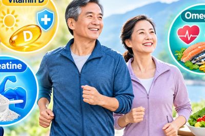 Tại sao vitamin D, creatine và omega-3 lại quan trọng với sức khỏe sau 50 tuổi?