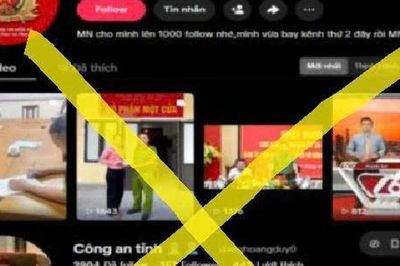Cảnh báo tài khoản giả mạo Công an trên mạng xã hội