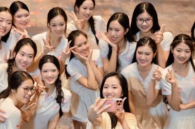 Hoa hậu Hà Trúc Linh chia sẻ kinh nghiệm trình diễn với thí sinh Hoa hậu Việt Nam 2026