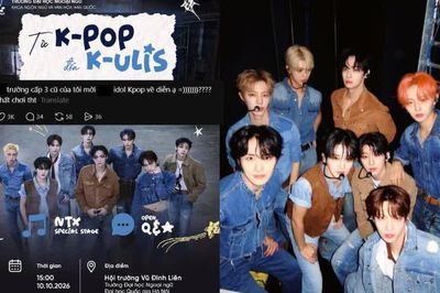 Một trường THPT ở Hà Nội đón idol K-Pop về biểu diễn, kết nối văn hóa - âm nhạc