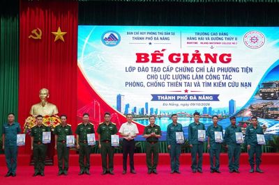 Đà Nẵng đào tạo gần 300 tay lái sẵn sàng cứu hộ mùa mưa bão