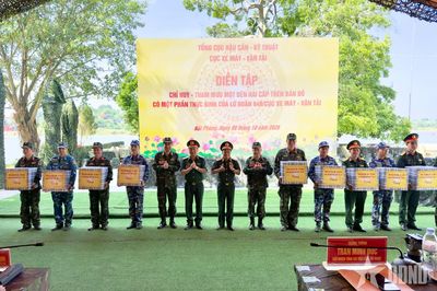 Lữ đoàn 649, Cục Xe máy-Vận tải hoàn thành diễn tập chỉ huy-tham mưu một bên hai cấp
