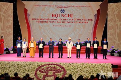Hà Nội biểu dương điển hình tiên tiến, vinh danh Công dân Thủ đô ưu tú