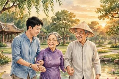 Báo hiếu thế nào để cha mẹ hạnh phúc tuổi già?