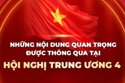 Những nội dung quan trọng được thông qua tại Hội nghị Trung ương 4