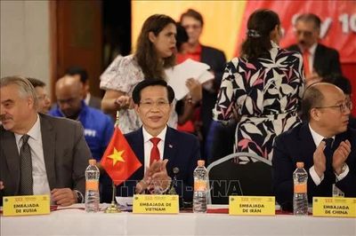Việt Nam khẳng định vai trò tích cực tại diễn đàn chính đảng tiến bộ