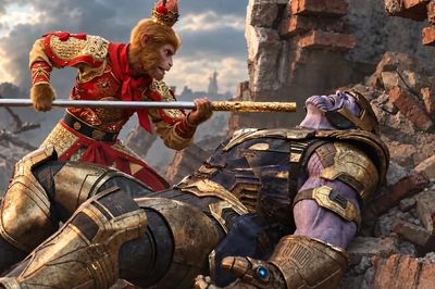 'Độc lạ' Tôn Ngộ Không bản 1986 đại chiến vũ trụ Marvel, 'cân' cả Thanos và Iron Man