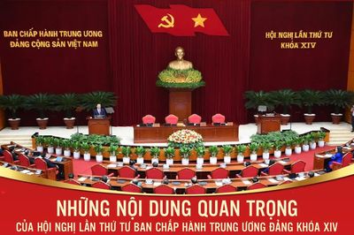 Những nội dung quan trọng của Hội nghị lần thứ Tư, Ban Chấp hành Trung ương Đảng khóa XIV