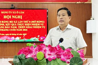 Ô Lâm thu ngân sách vượt dự toán sau 9 tháng