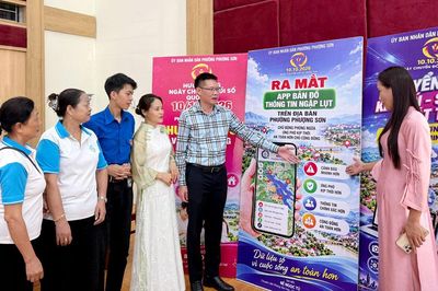 Phường Phượng Sơn tổ chức các hoạt động hưởng ứng Ngày Chuyển đổi số quốc gia