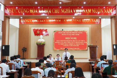 Xã Phú Ninh có 7 thôn, 23 chi bộ sau sắp xếp