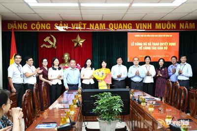 Bà Trịnh Thị Hòa được bổ nhiệm làm Phó Chánh Văn phòng Đoàn đại biểu Quốc hội và HĐND thành phố